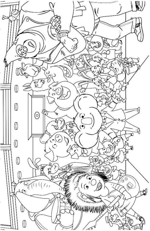 Kids-n-fun.de | 31 Ausmalbilder von Sing